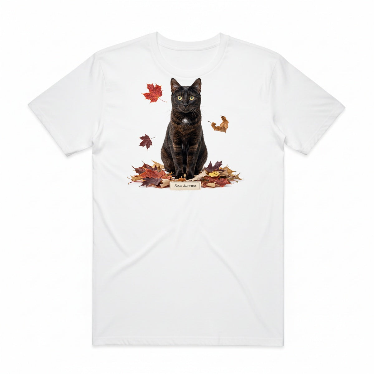 Felis Autumni T-Shirt - Casper White