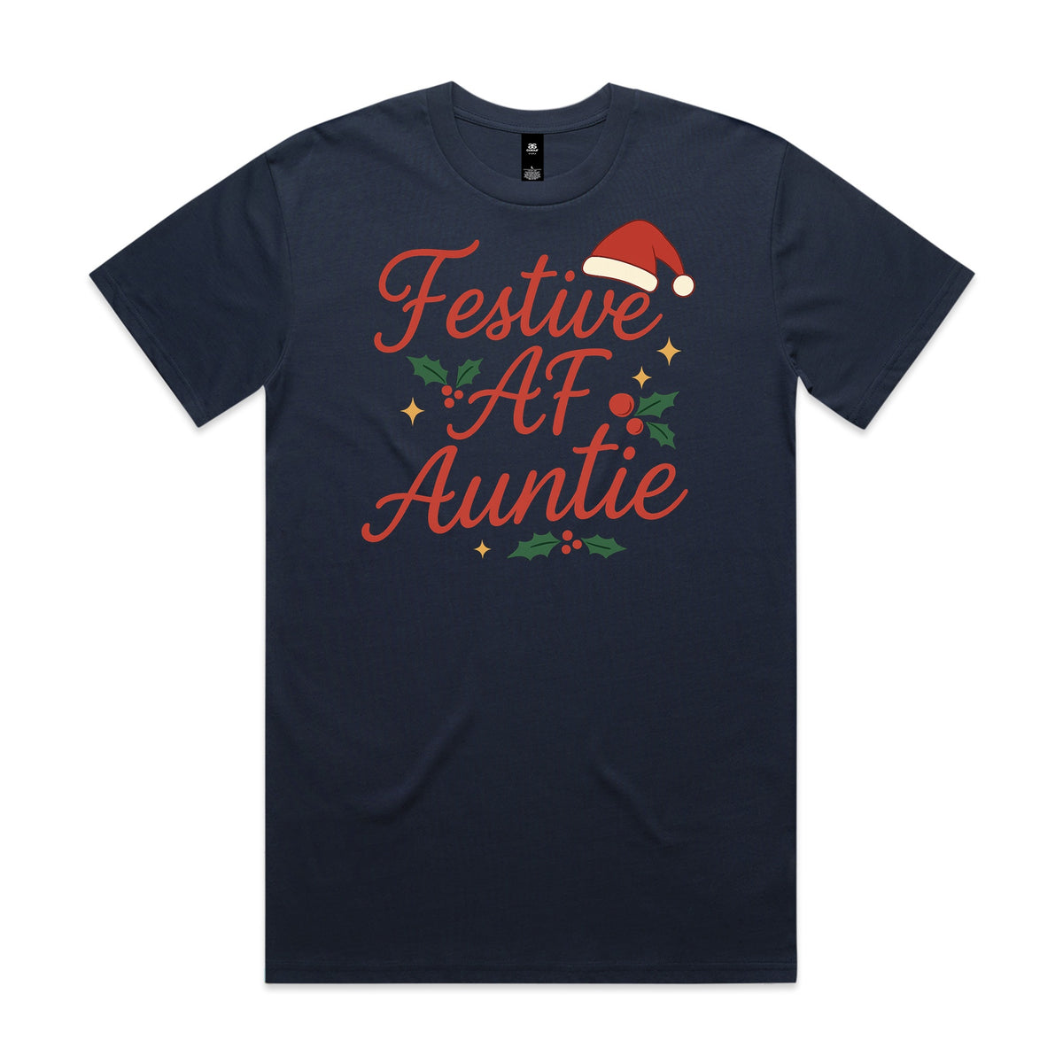 Festive AF Auntie Christmas T-Shirt