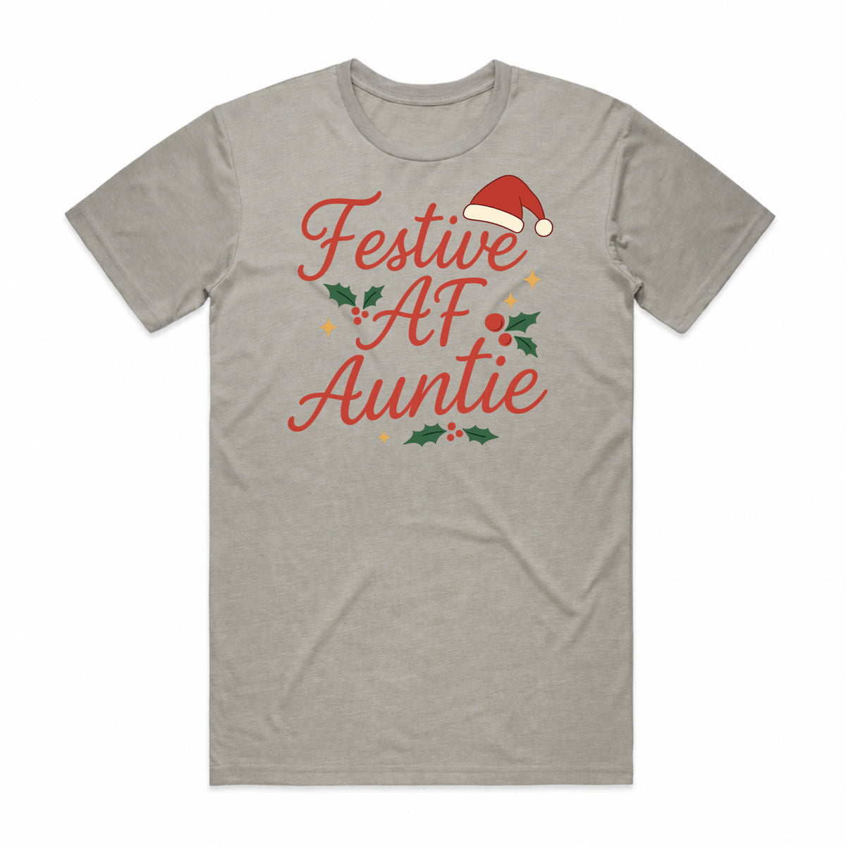 Festive AF Auntie Christmas T-Shirt