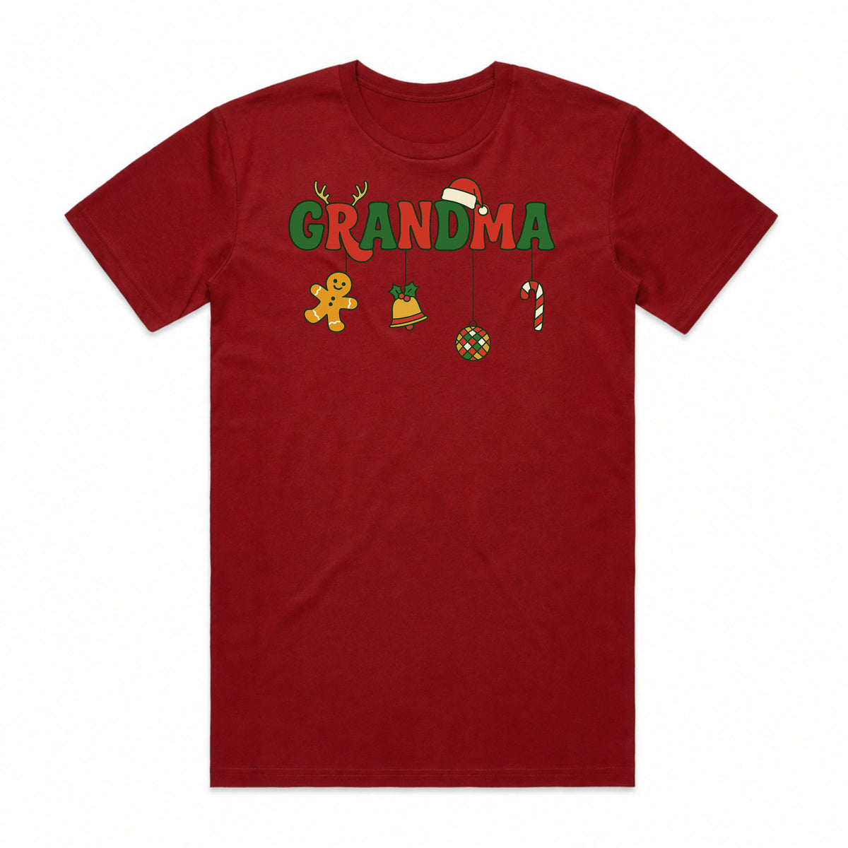 Festive Grandma Christmas T-Shirt