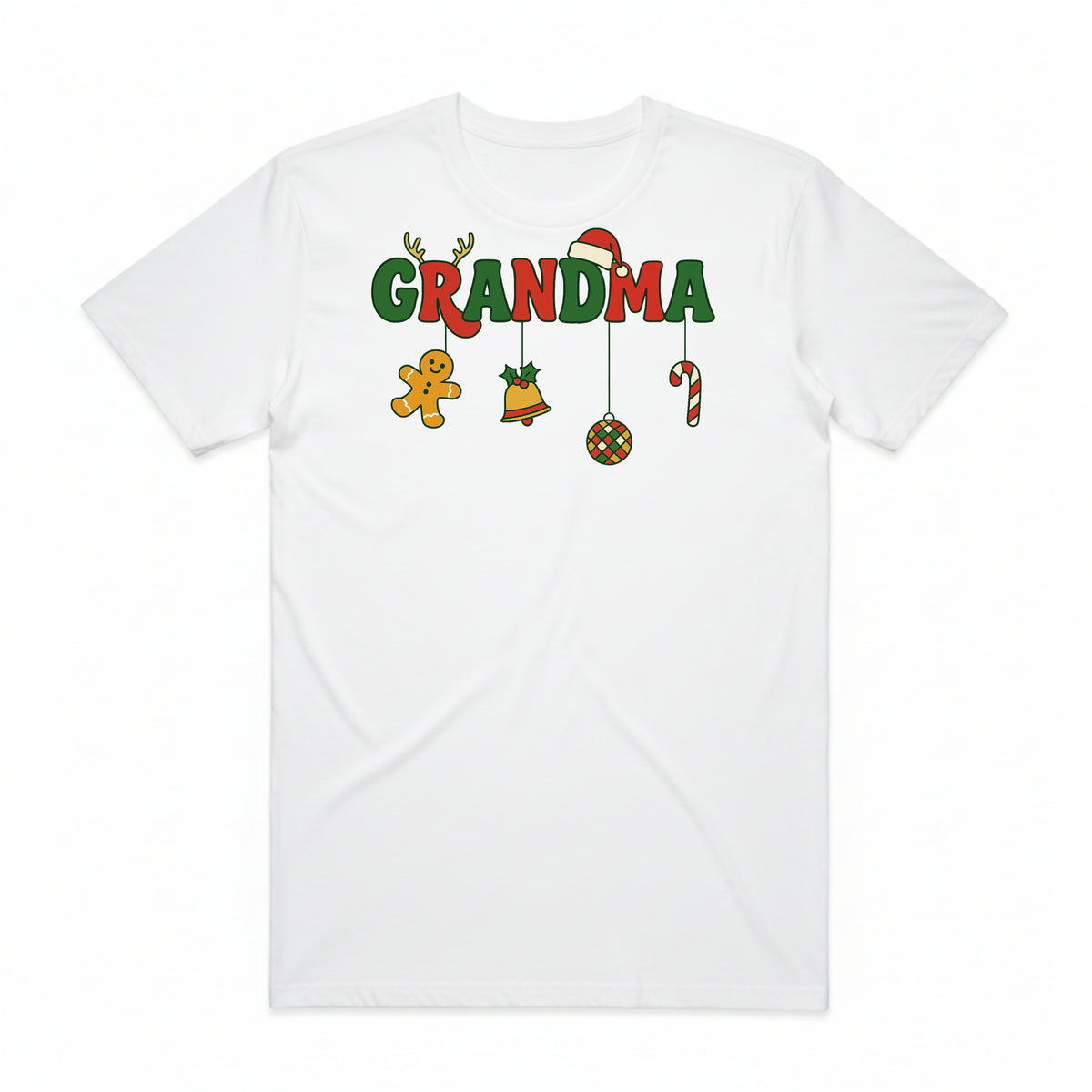 Festive Grandma Christmas T-Shirt