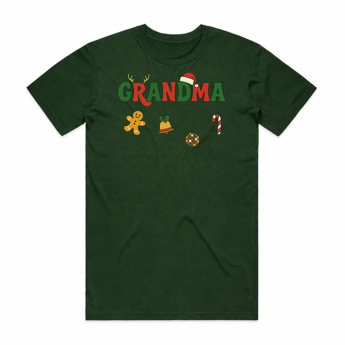 Festive Grandma Christmas T-Shirt