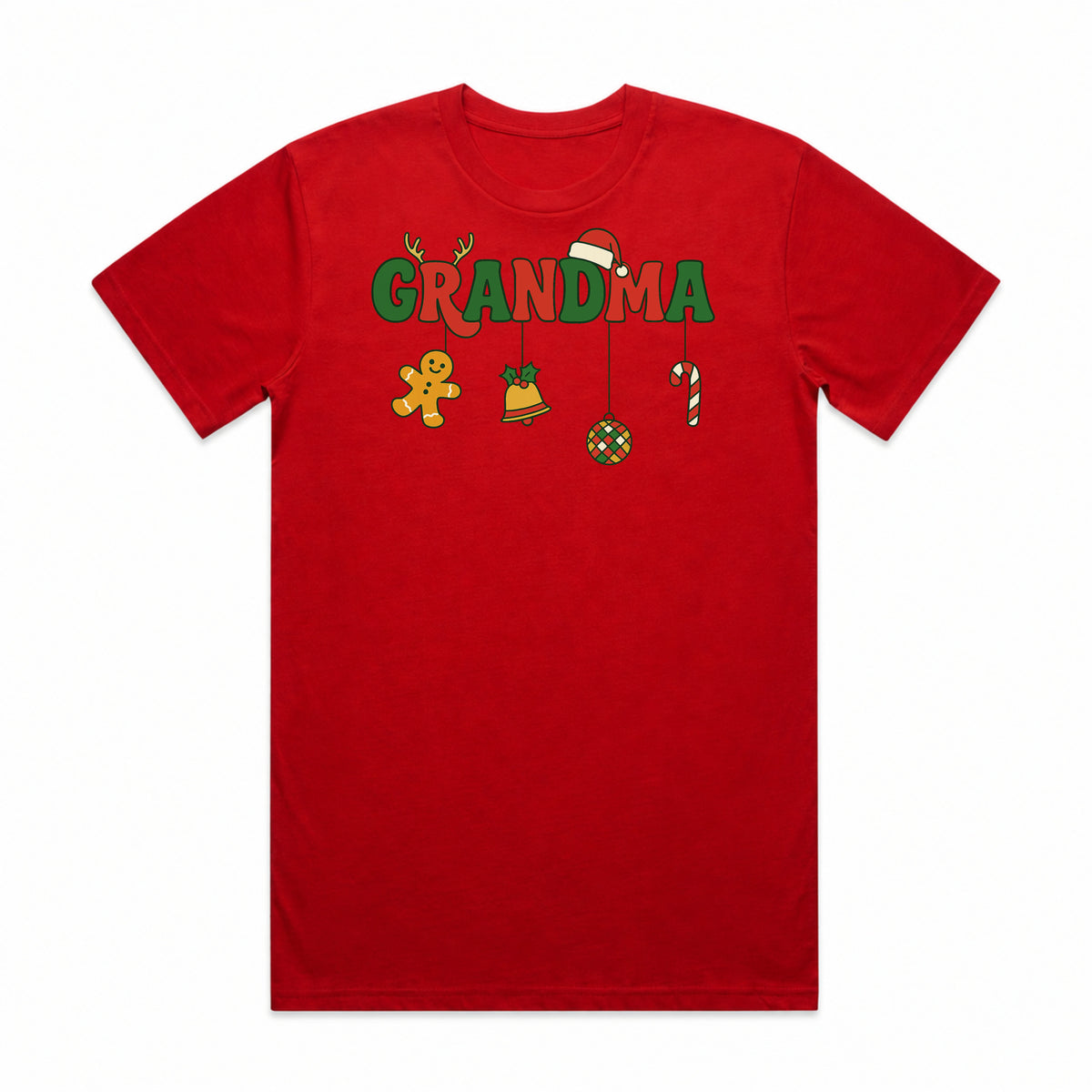 Festive Grandma Christmas T-Shirt