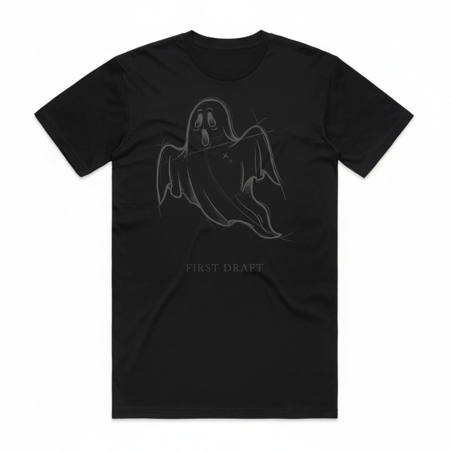 First Draft T-Shirt - Black Cat