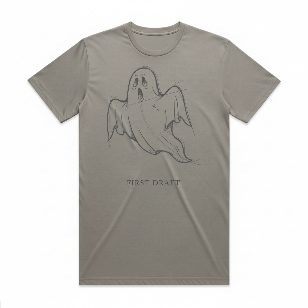 First Draft T-Shirt - Phantom Gray