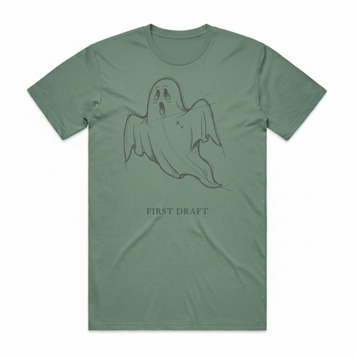 First Draft T-Shirt - Swamp Zombie