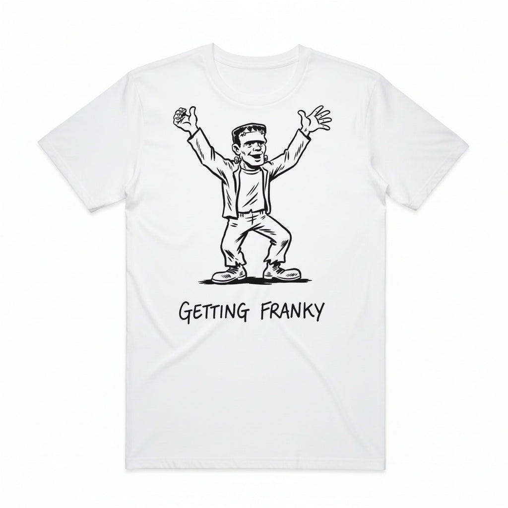 Getting Franky T-Shirt - Casper White