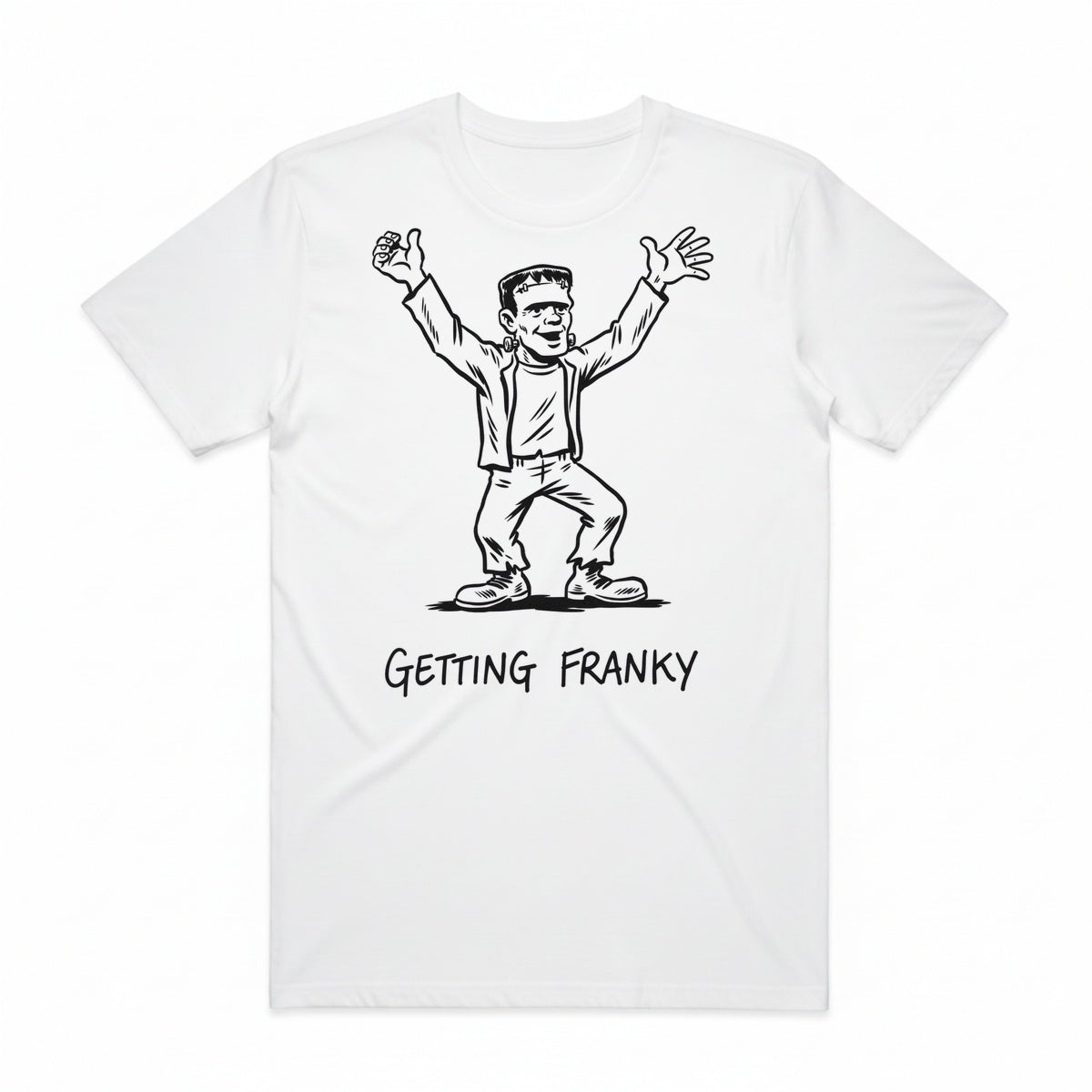 Getting Franky T-Shirt - Casper White