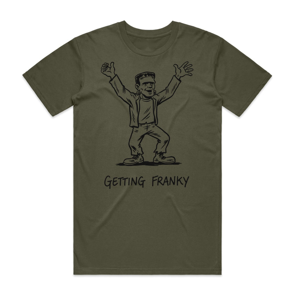 Getting Franky T-Shirt - Goblin Green