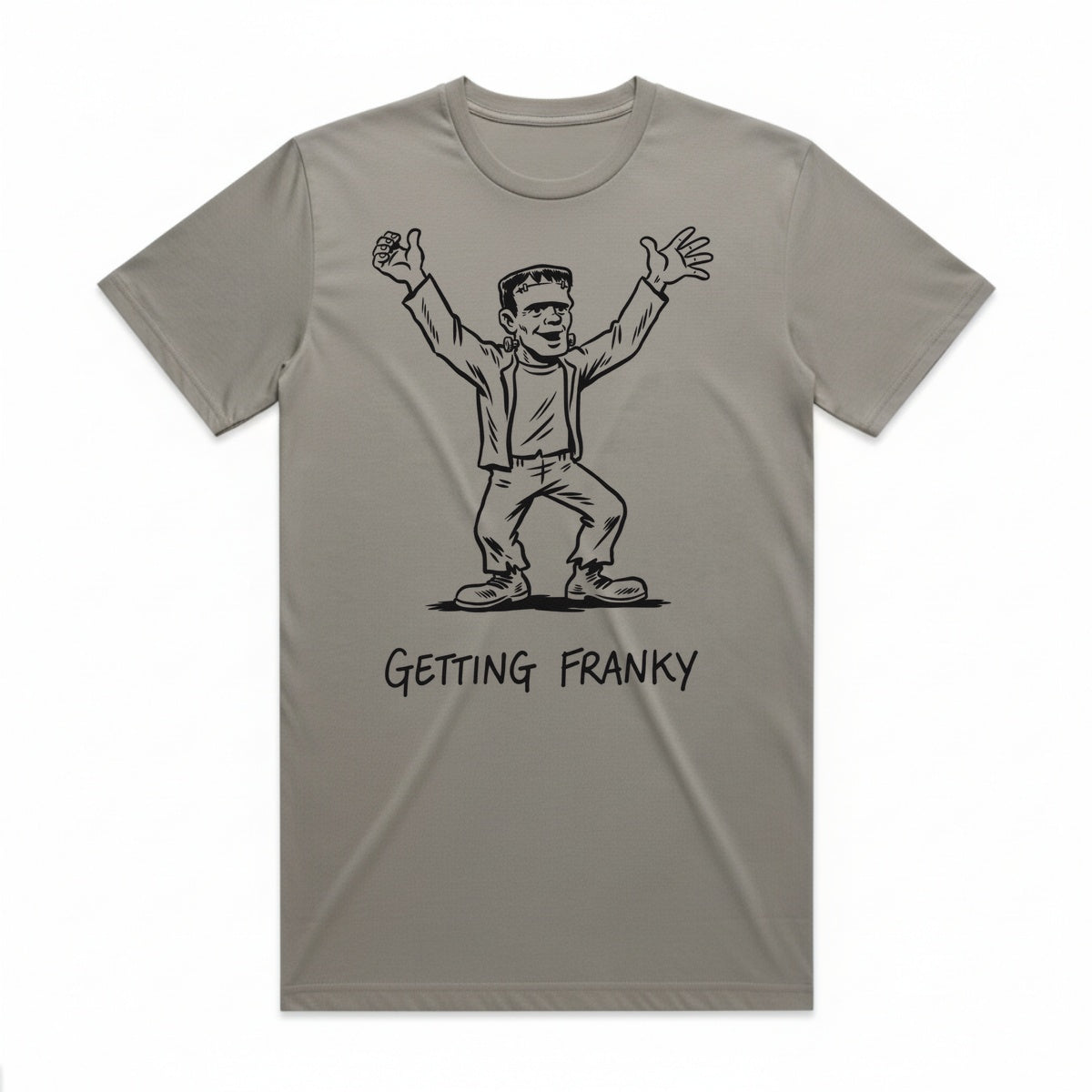 Getting Franky T-Shirt - Phantom Gray