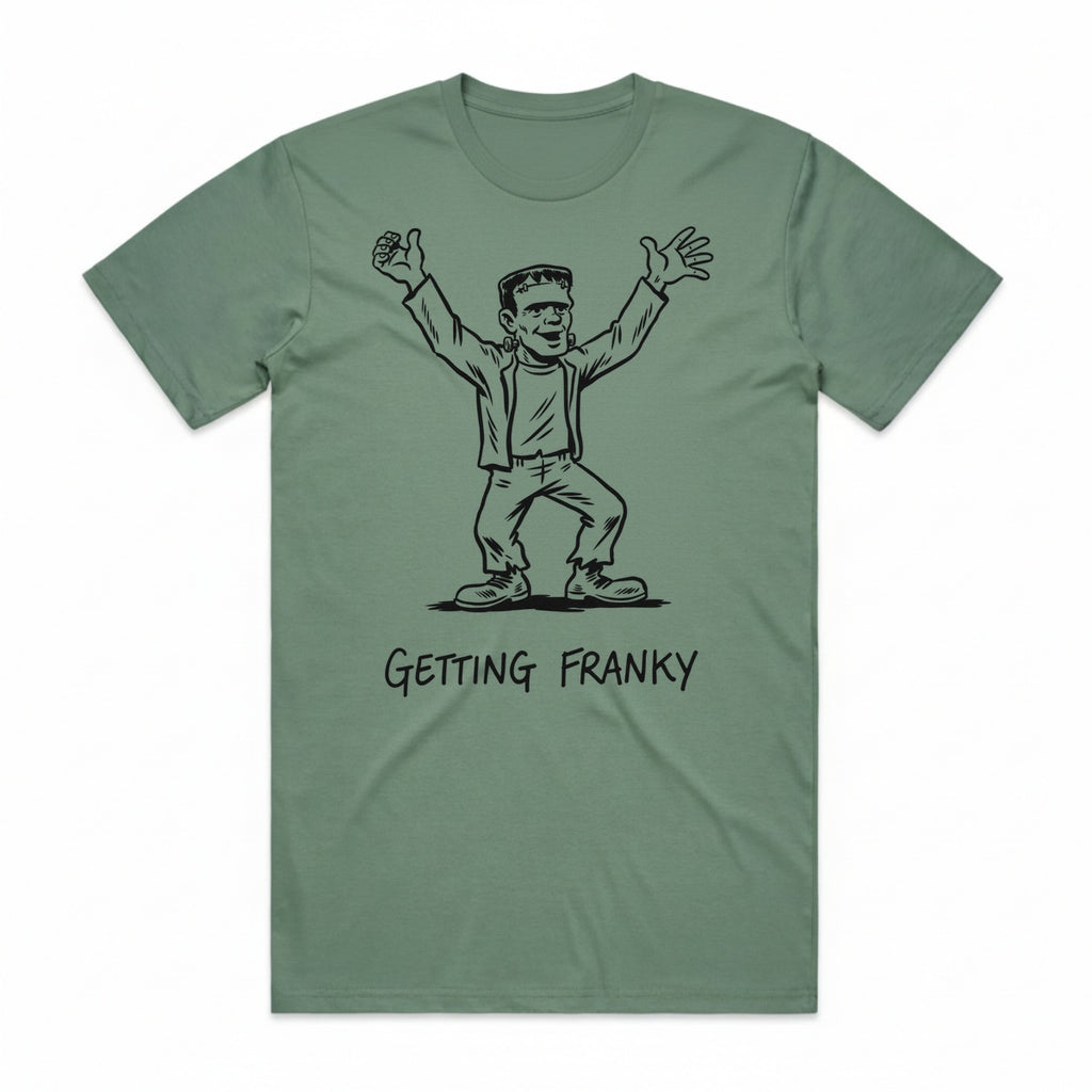 Getting Franky T-Shirt - Swamp Zombie