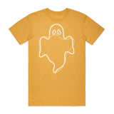 Ghost Outline T-Shirt - Candy Corn