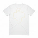 Ghost Outline T-Shirt - Casper White
