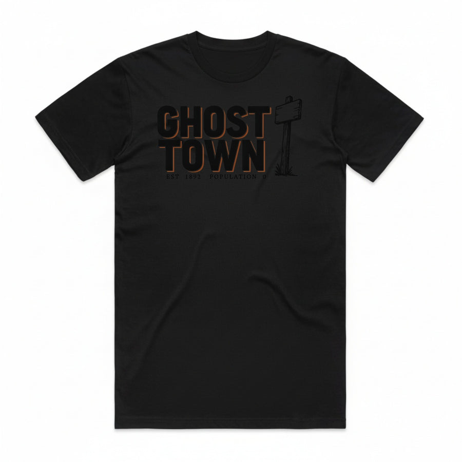 Ghost Town T-Shirt - Black Cat