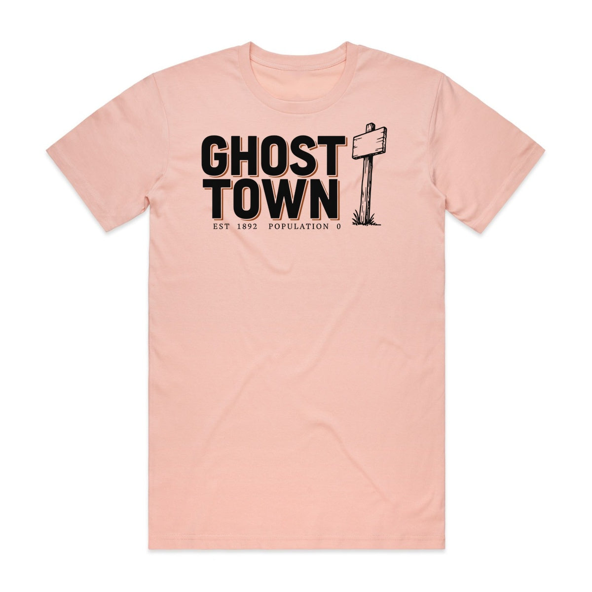 Ghost Town T-Shirt - Boo-tiful Blush