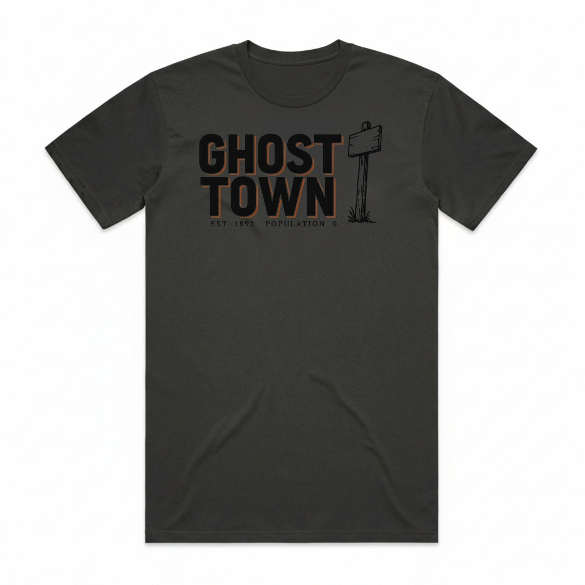 Ghost Town T-Shirt - Cooled Coals