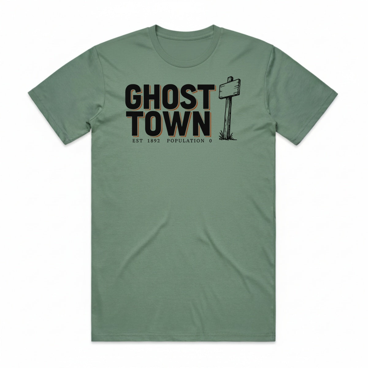 Ghost Town T-Shirt - Swamp Zombie