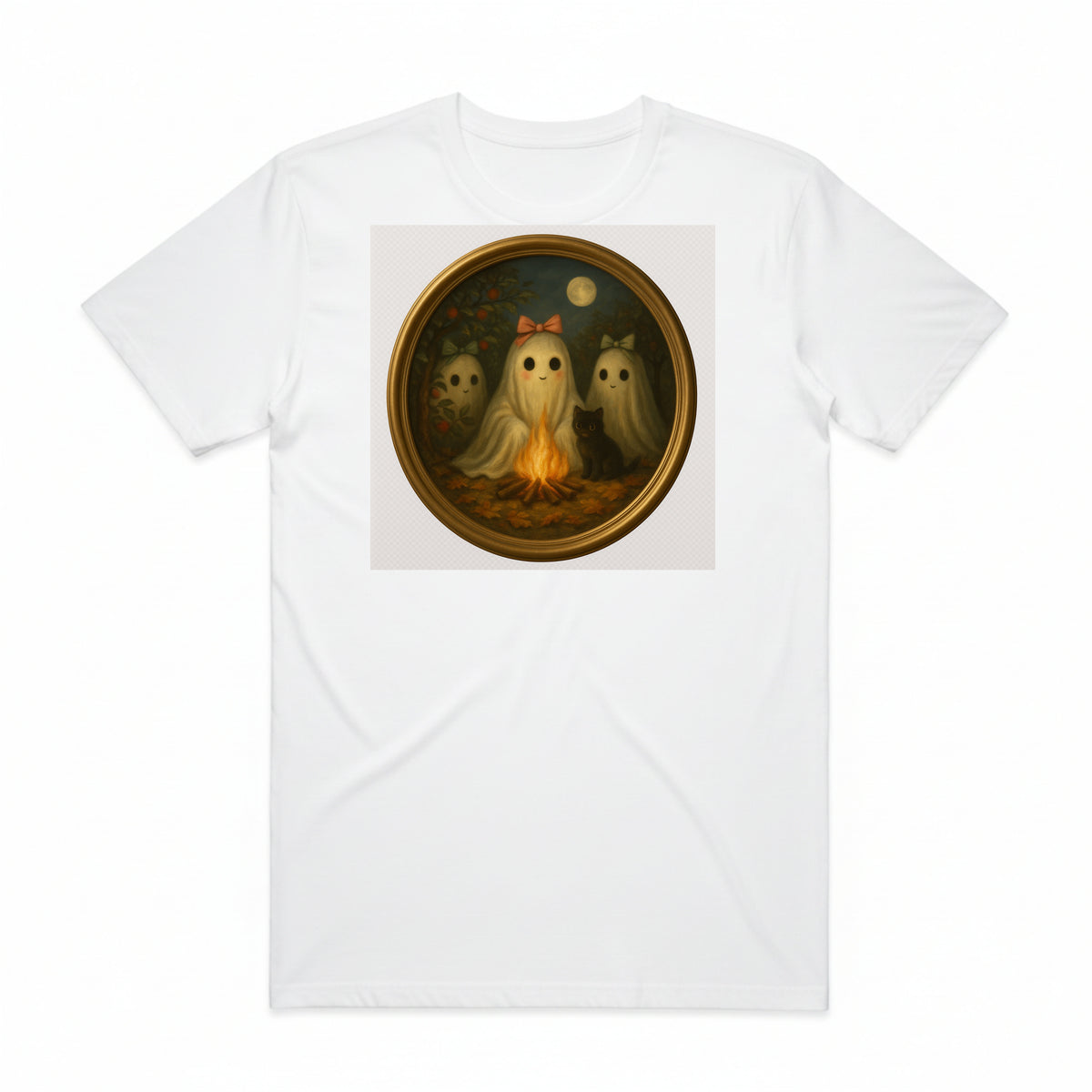 Girlie Ghost & Friends Bonfire T-Shirt