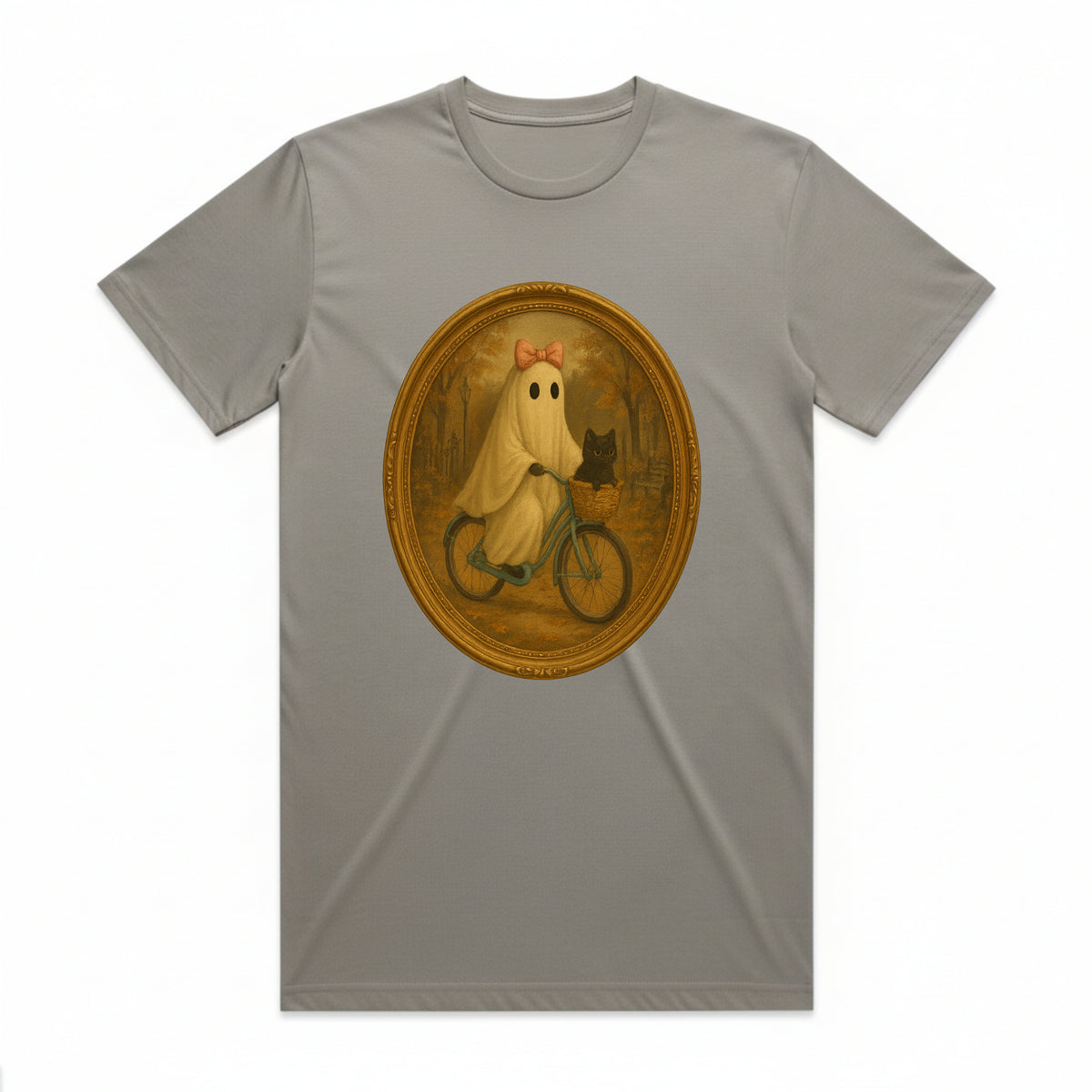 Girlie Ghost & Her Cat T-Shirt