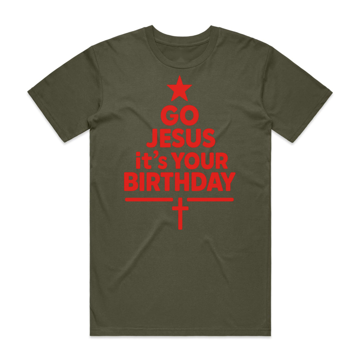 Go Jesus It's Your Birthday Christmas T-Shirt