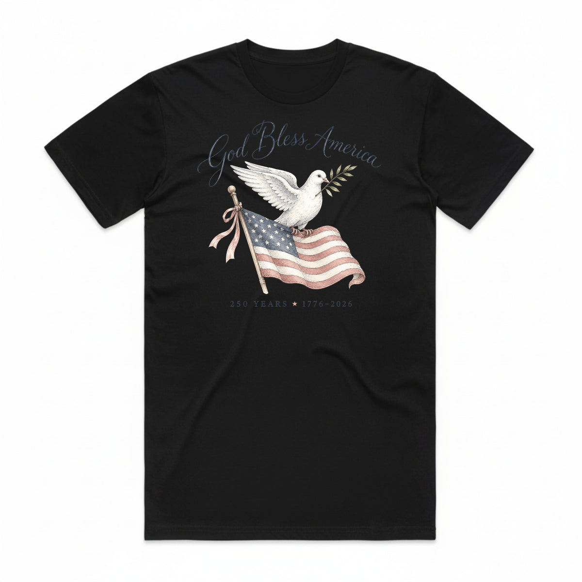 God Bless America Dove T-Shirt