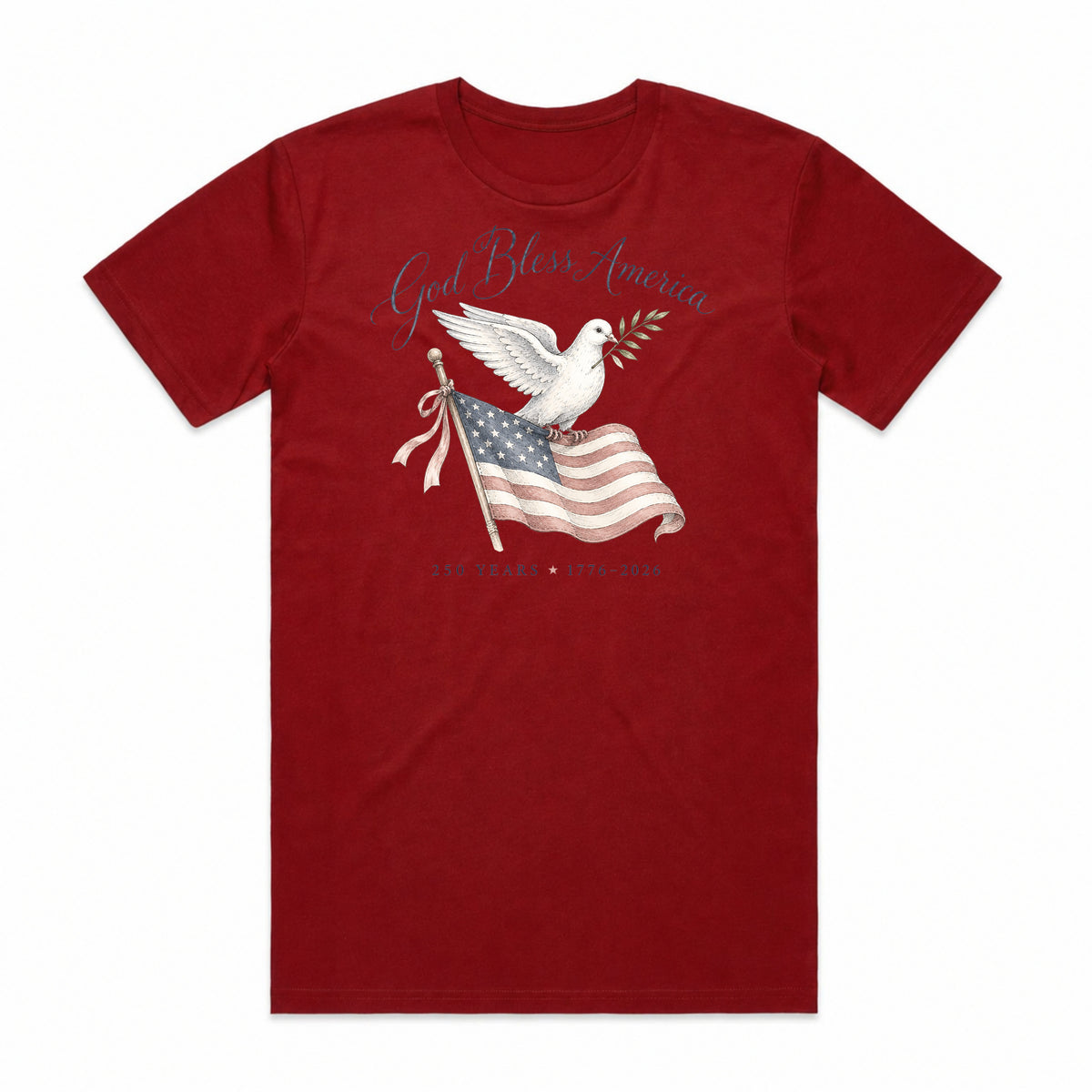 God Bless America Dove T-Shirt
