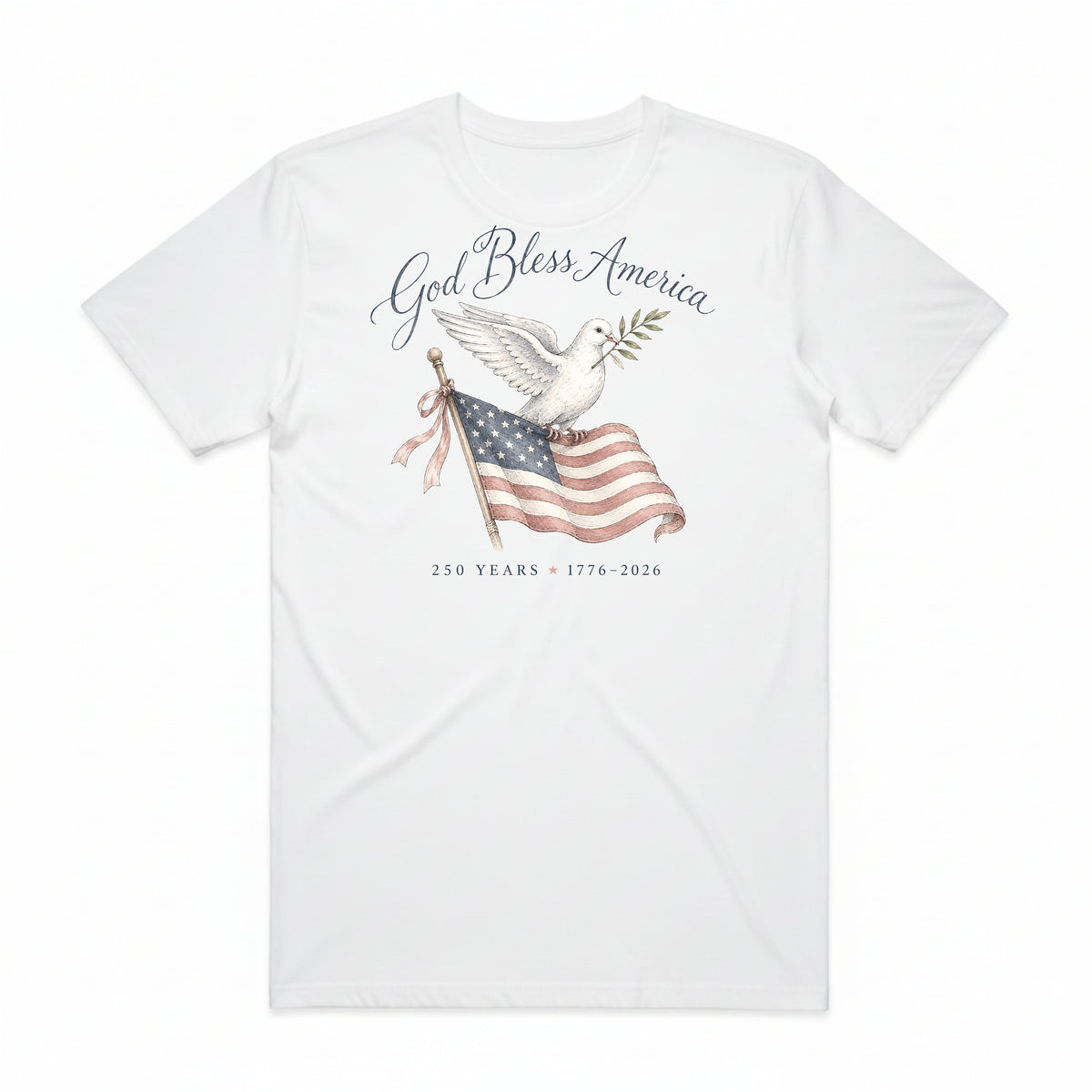 God Bless America Dove T-Shirt