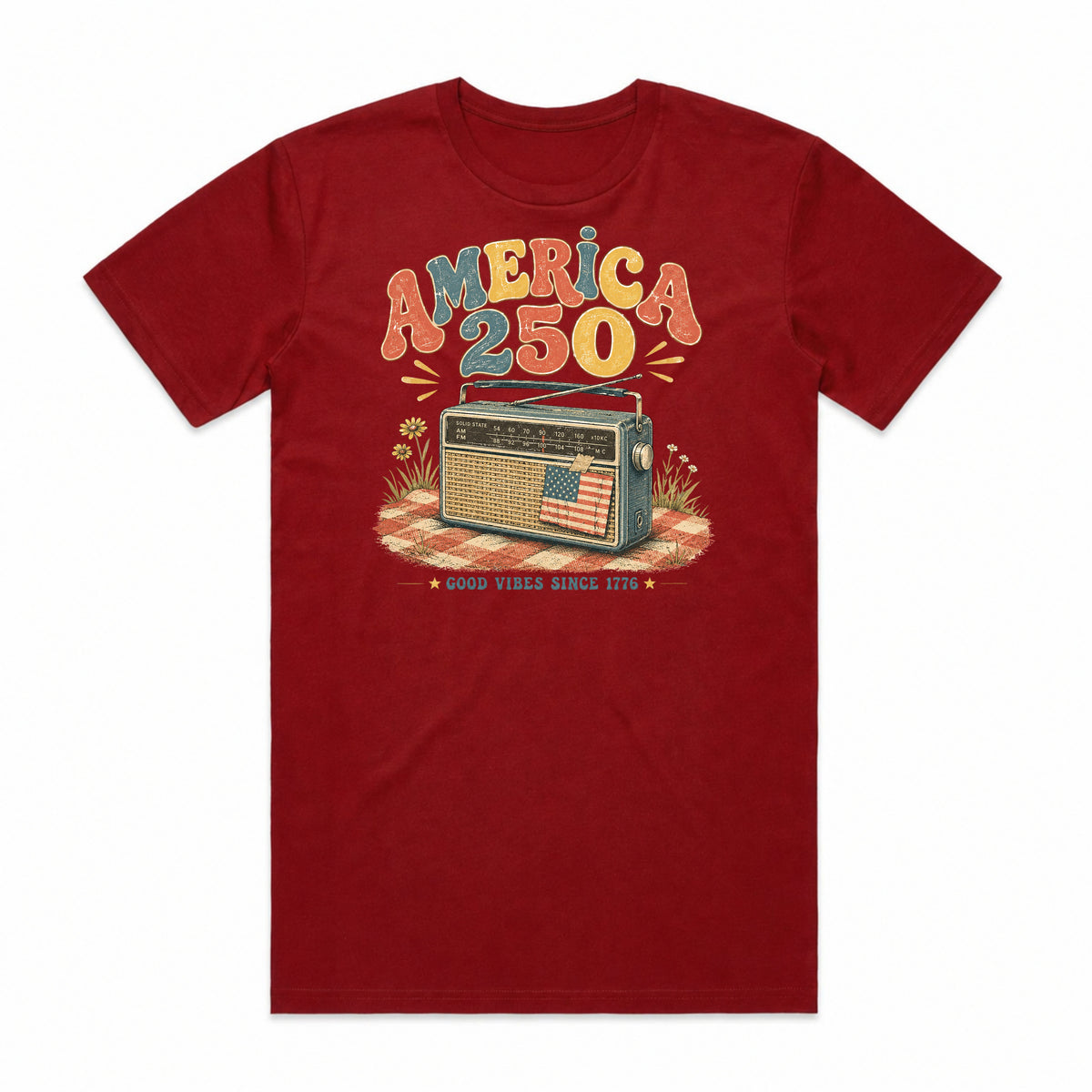 Good Vibes America Radio T-Shirt