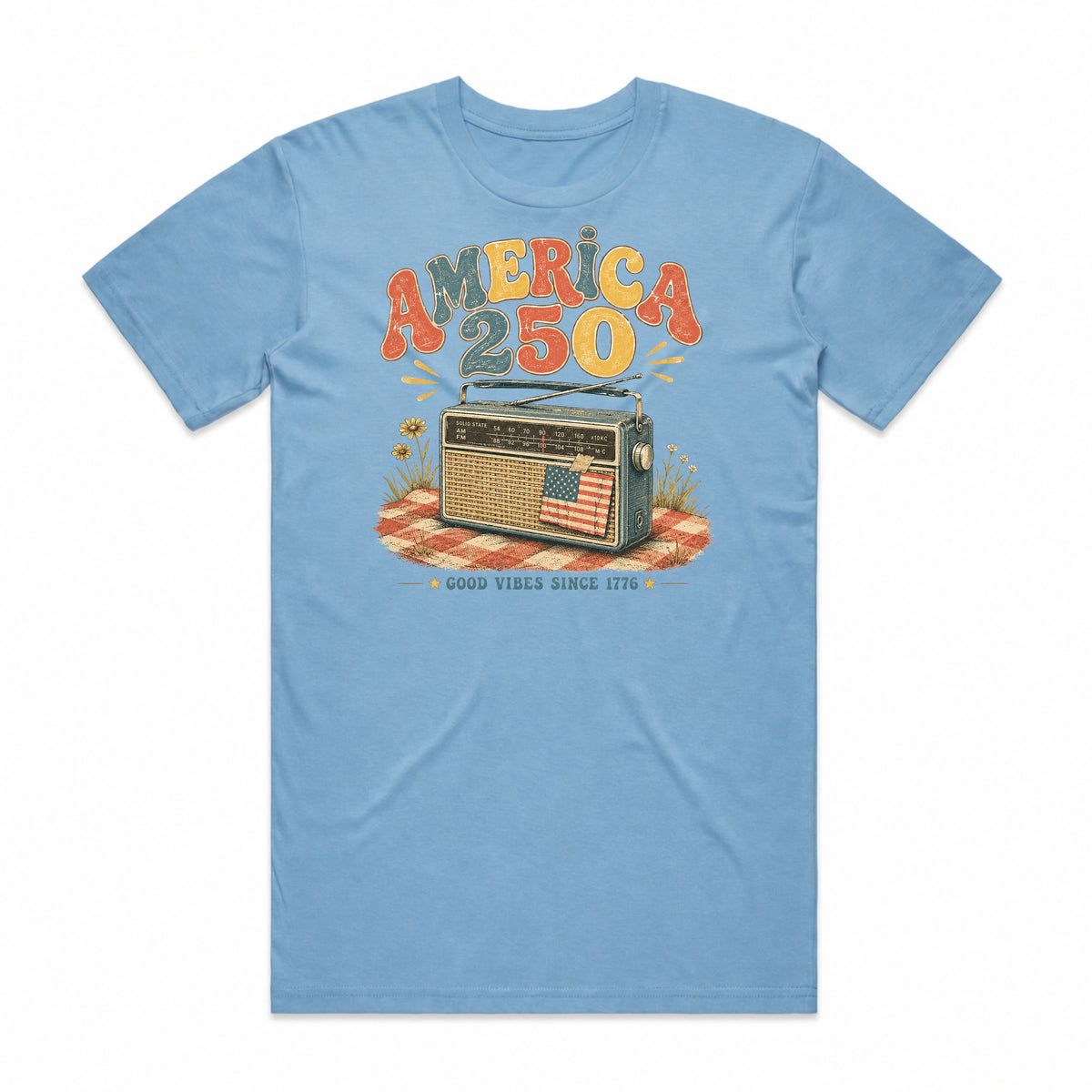 Good Vibes America Radio T-Shirt