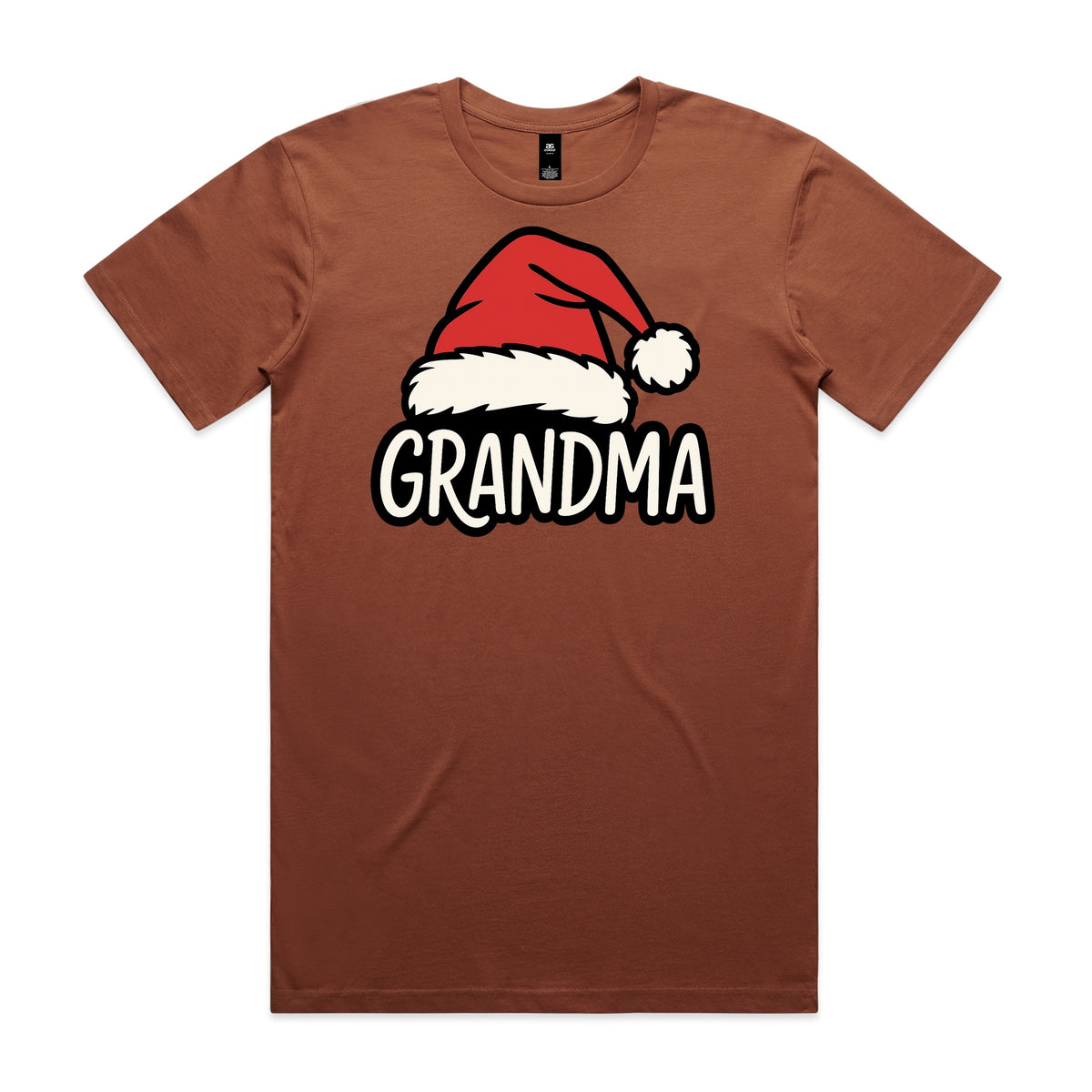 Grandma Santa Hat Christmas T-Shirt