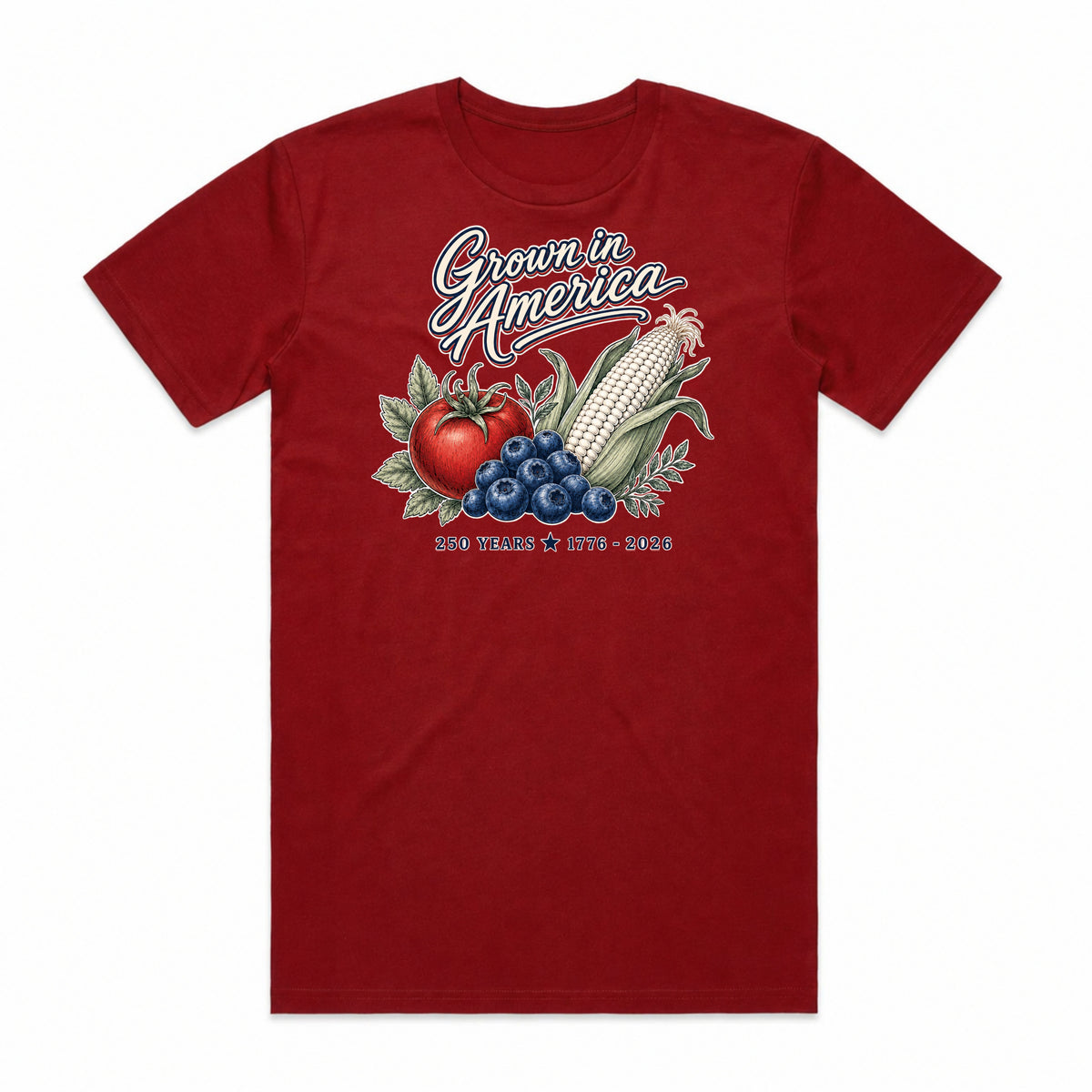 Grown in America 250 Years T-Shirt