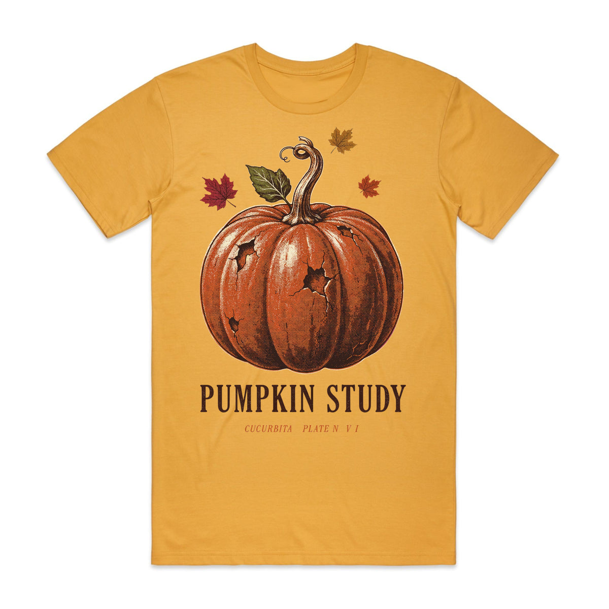 Halftone Pumpkin Study T-Shirt