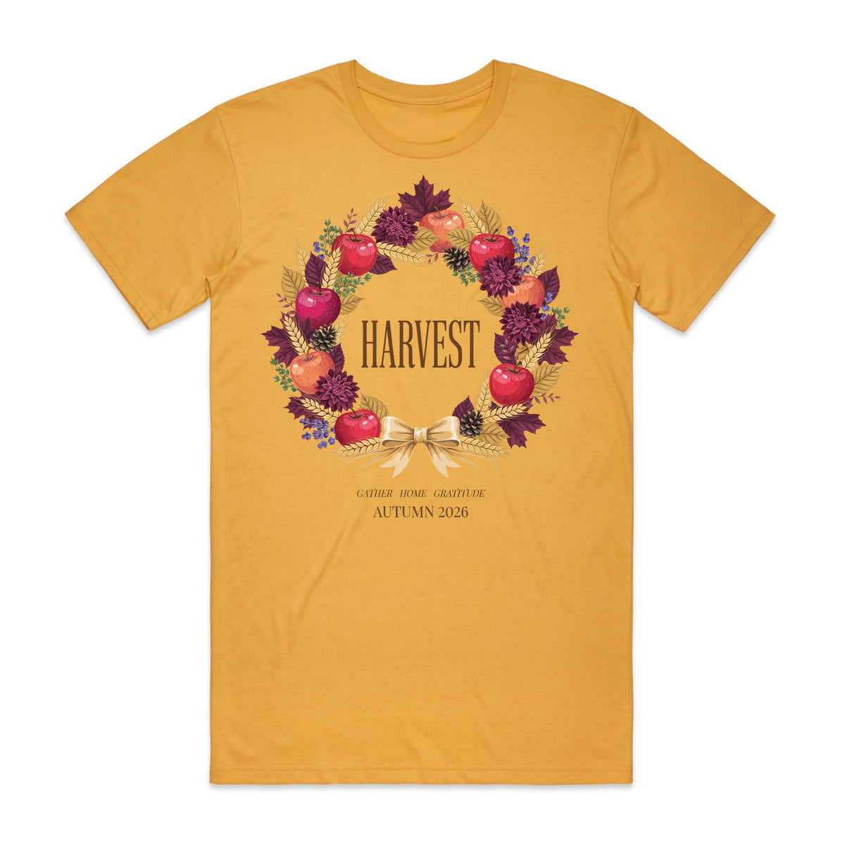 Harvest Wreath Crest T-Shirt