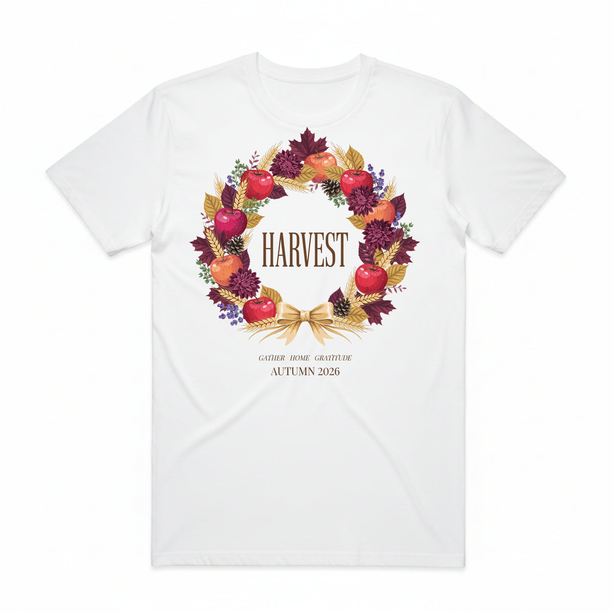 Harvest Wreath Crest T-Shirt