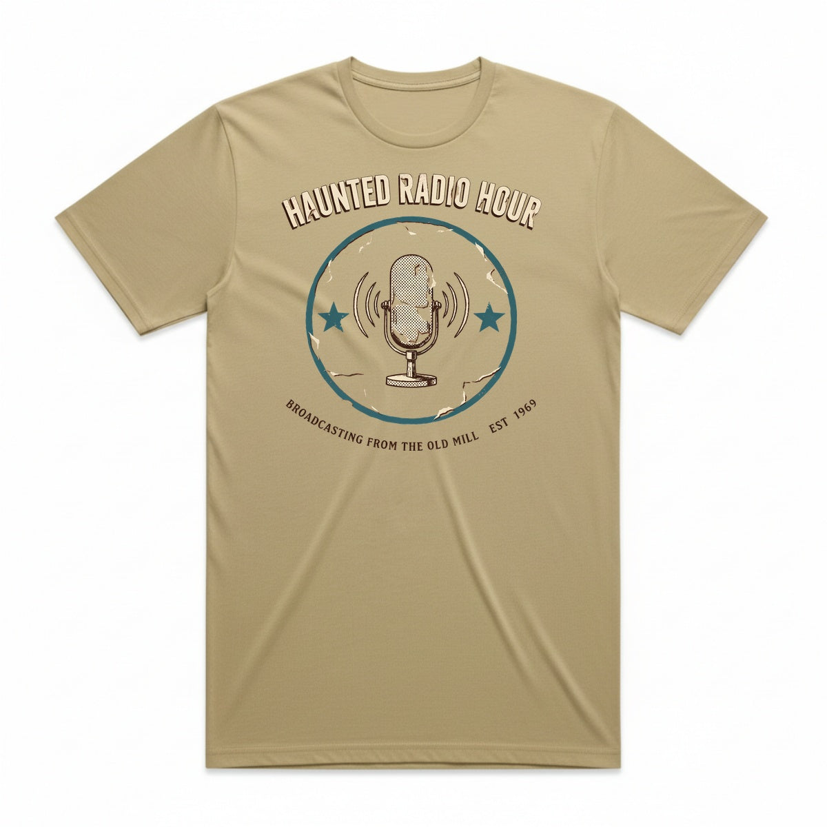 Haunted Radio Hour T-Shirt - Mummy Wrap
