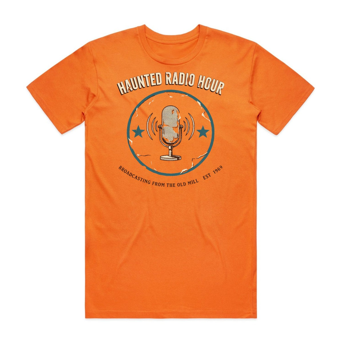 Haunted Radio Hour T-Shirt - Pumpkin Patch