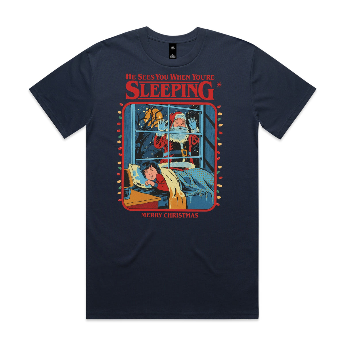 He Sees You When You're Sleeping Christmas T-Shirt