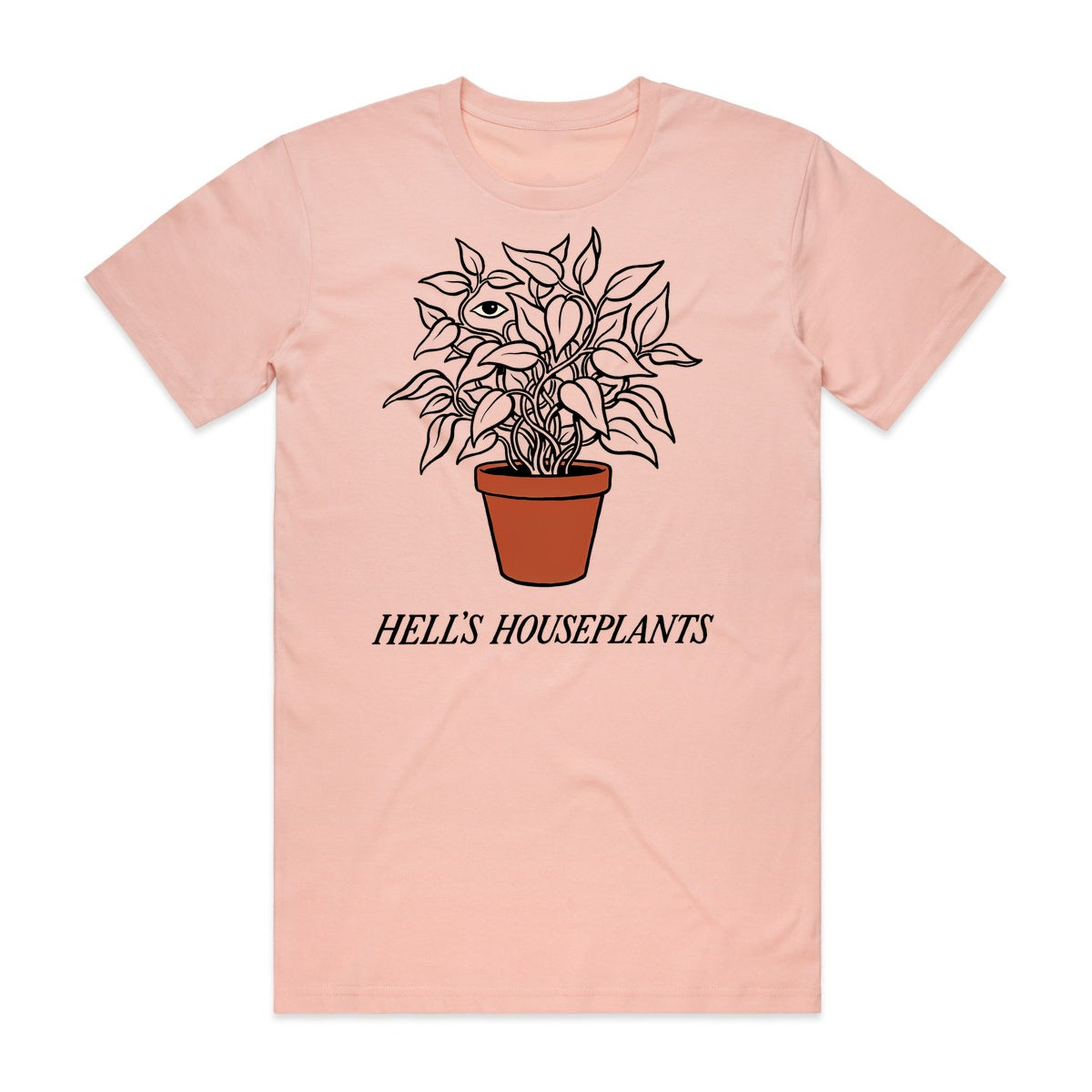 Hell's Houseplants T-Shirt - Boo-tiful Blush