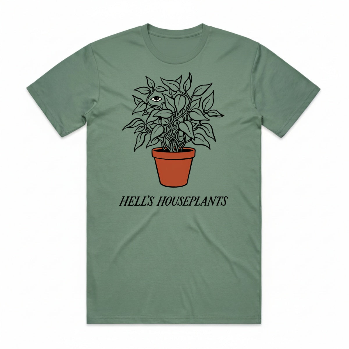Hell's Houseplants T-Shirt - Swamp Zombie