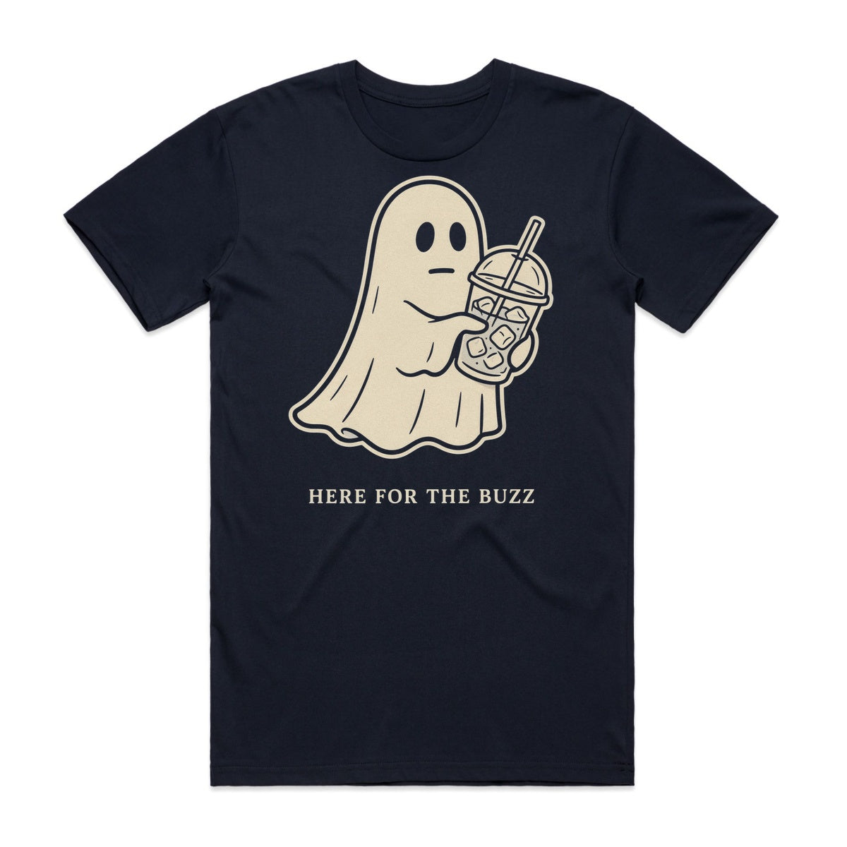 Here For The Buzz T-Shirt - Midnight Haunt