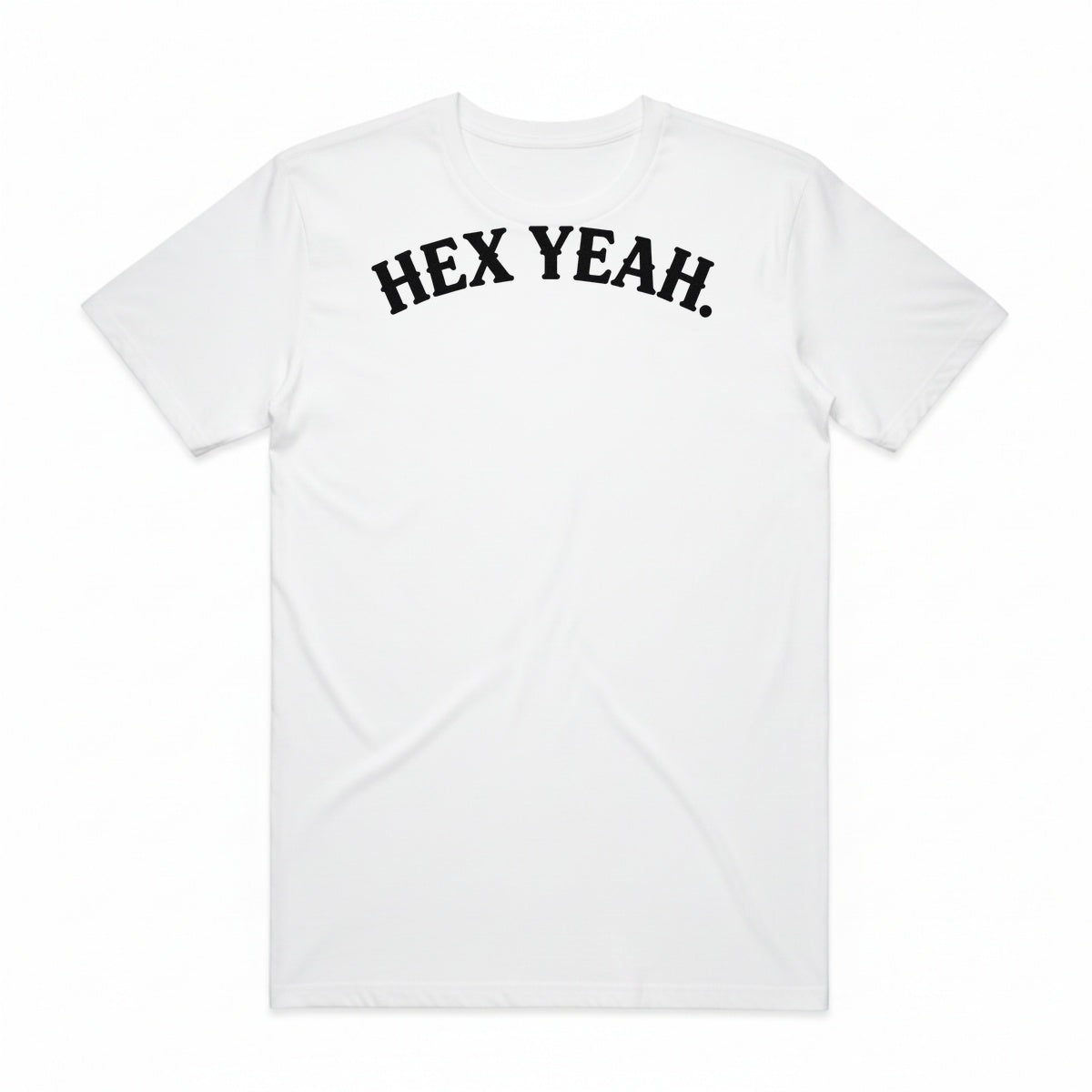 Hex Yeah T-Shirt - Casper White