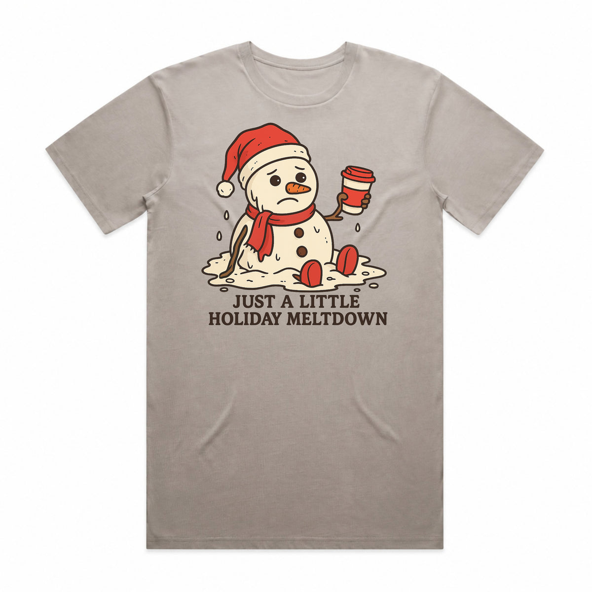 Holiday Meltdown Snowman T-Shirt