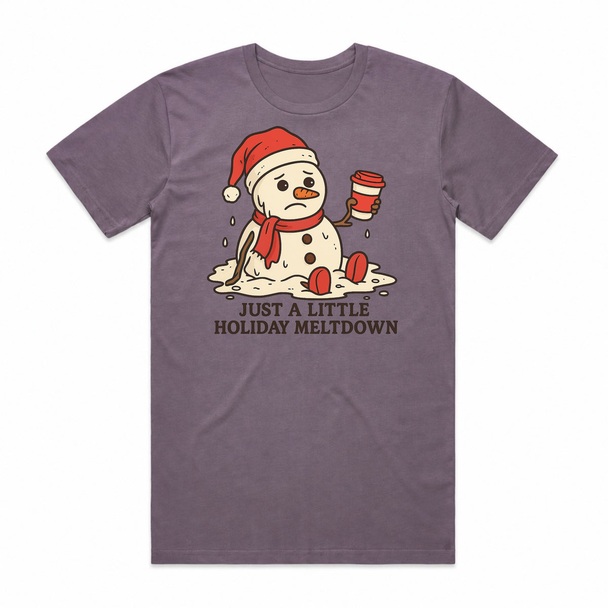 Holiday Meltdown Snowman T-Shirt