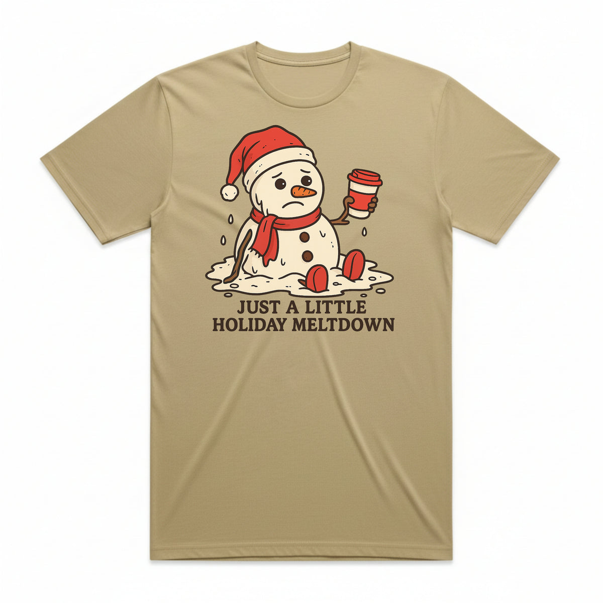 Holiday Meltdown Snowman T-Shirt