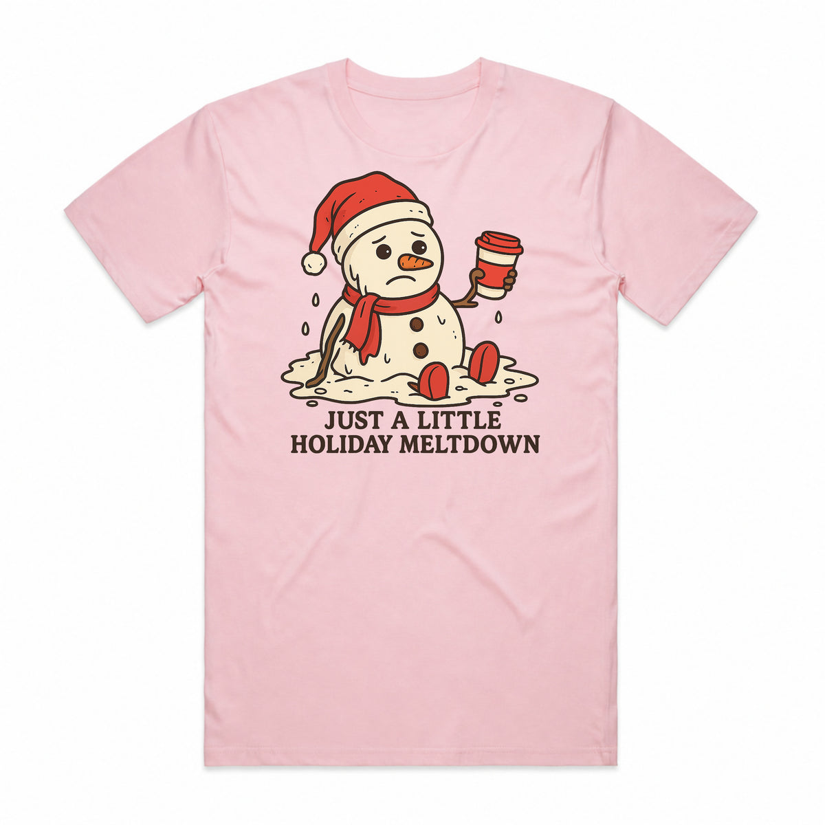 Holiday Meltdown Snowman T-Shirt