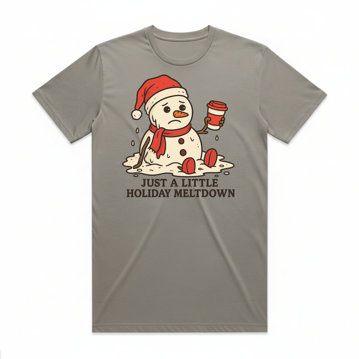 Holiday Meltdown Snowman T-Shirt