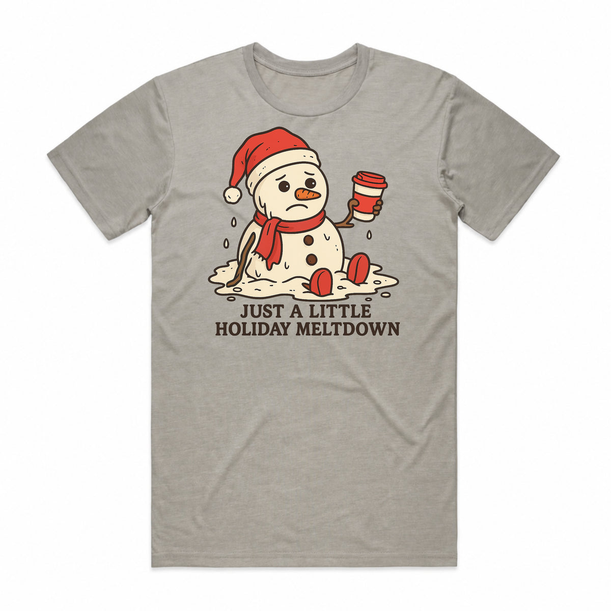 Holiday Meltdown Snowman T-Shirt