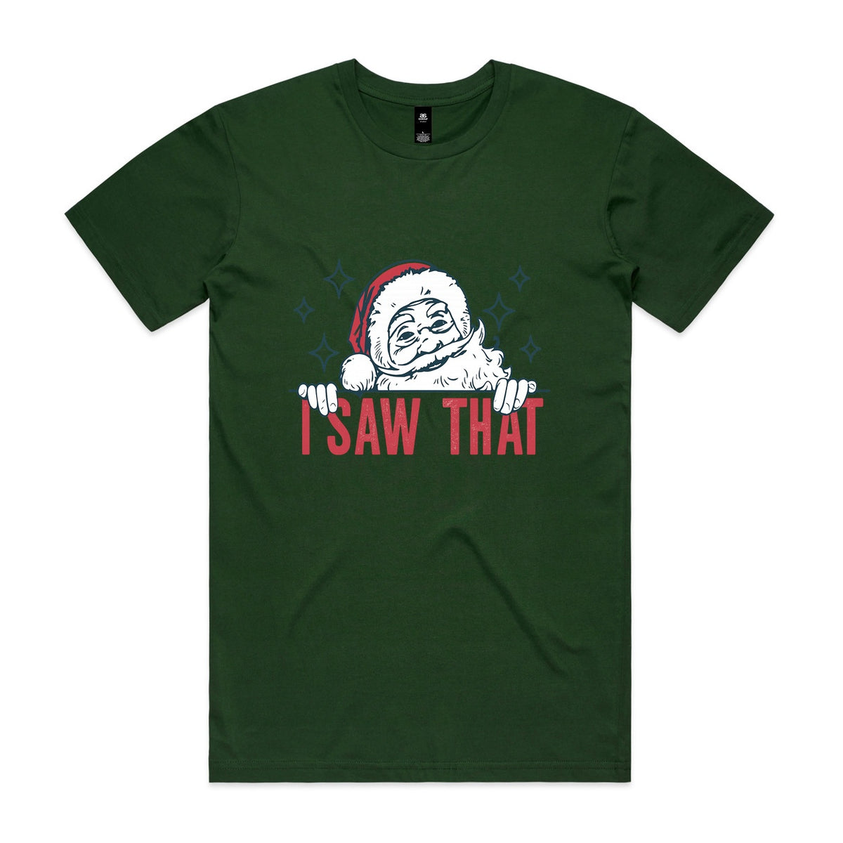 I Saw That Christmas Santa T-Shirt
