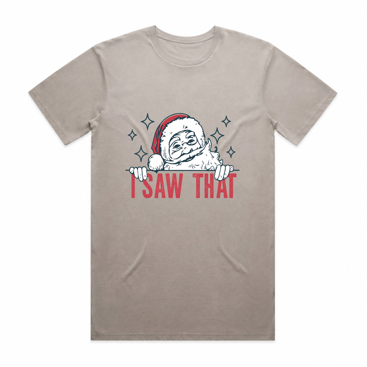 I Saw That Christmas Santa T-Shirt