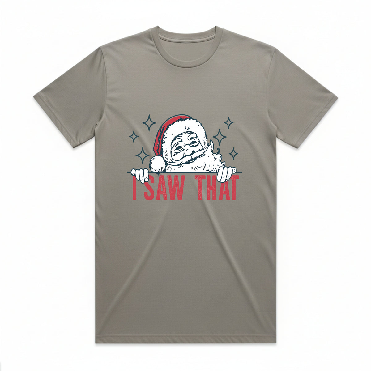 I Saw That Christmas Santa T-Shirt